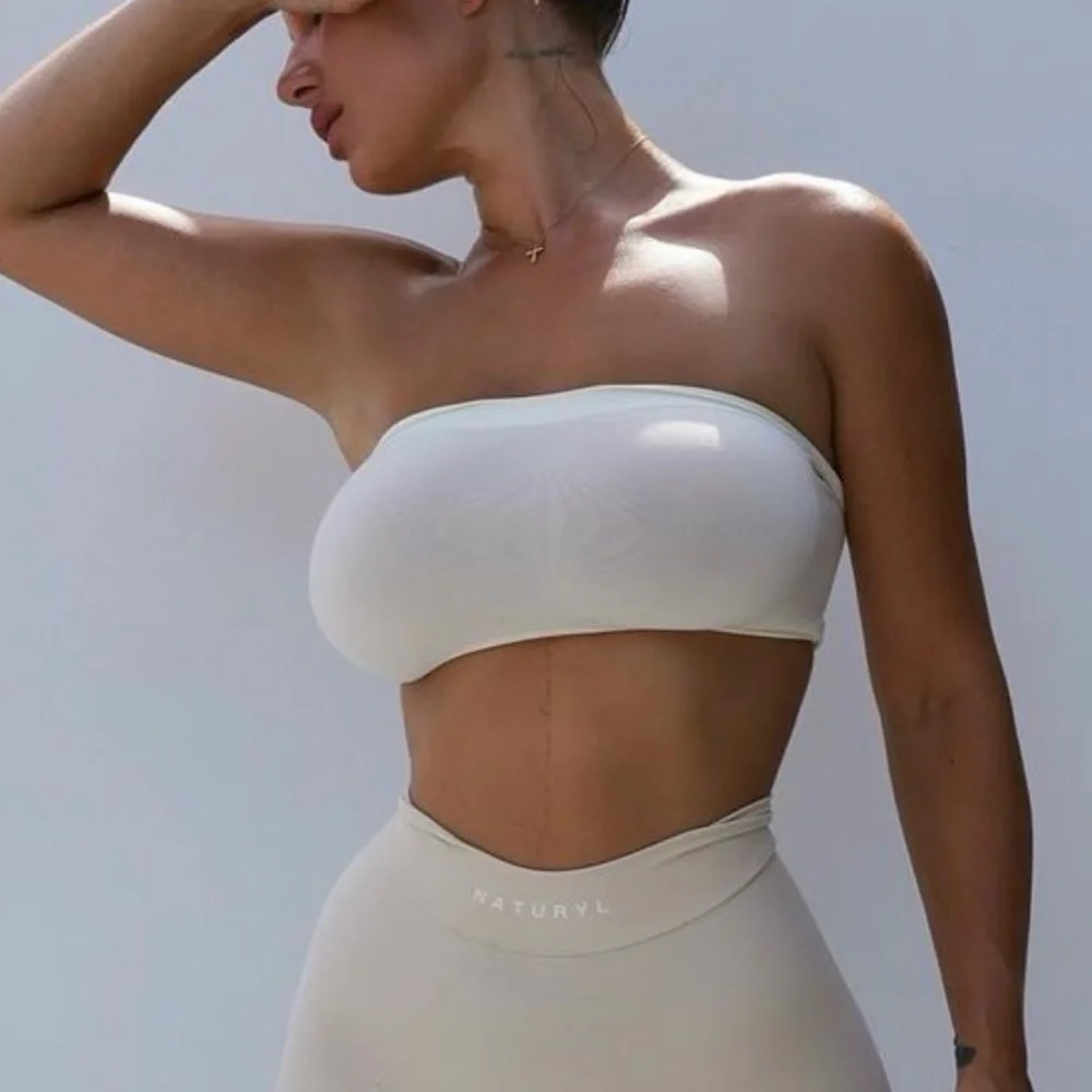 🆕 Naturyl Base Layer Bandeau Ivory - Picture 1 of 6